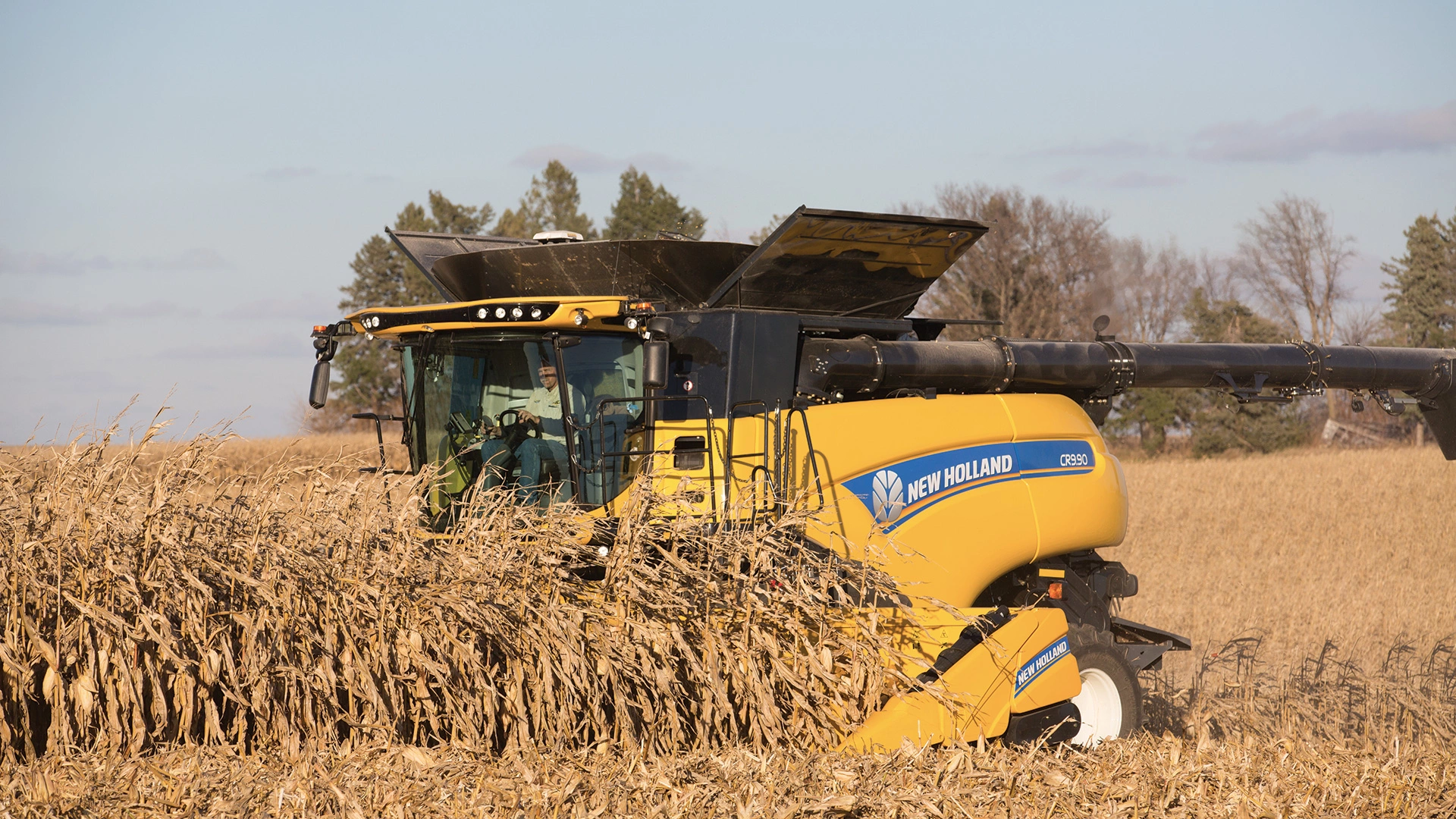 CORNROWER SYSTEM: UNIFORM ONE-PASS SWATHING OF CORN STOVER